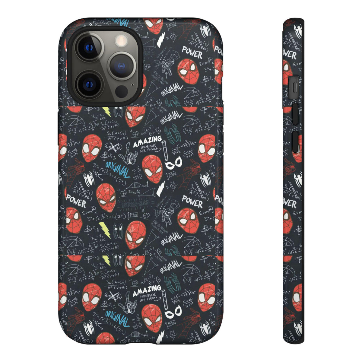 Custom Spider Phone Case: Polycarbonate TPU Protection (Matte/Glossy)