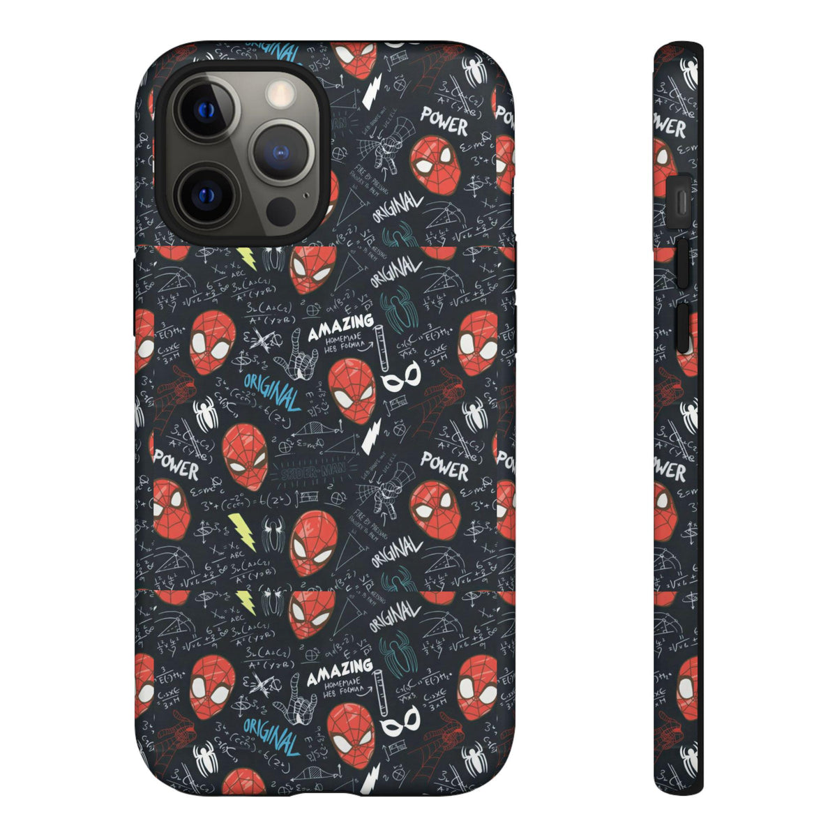 Custom Spider Phone Case: Polycarbonate TPU Protection (Matte/Glossy)