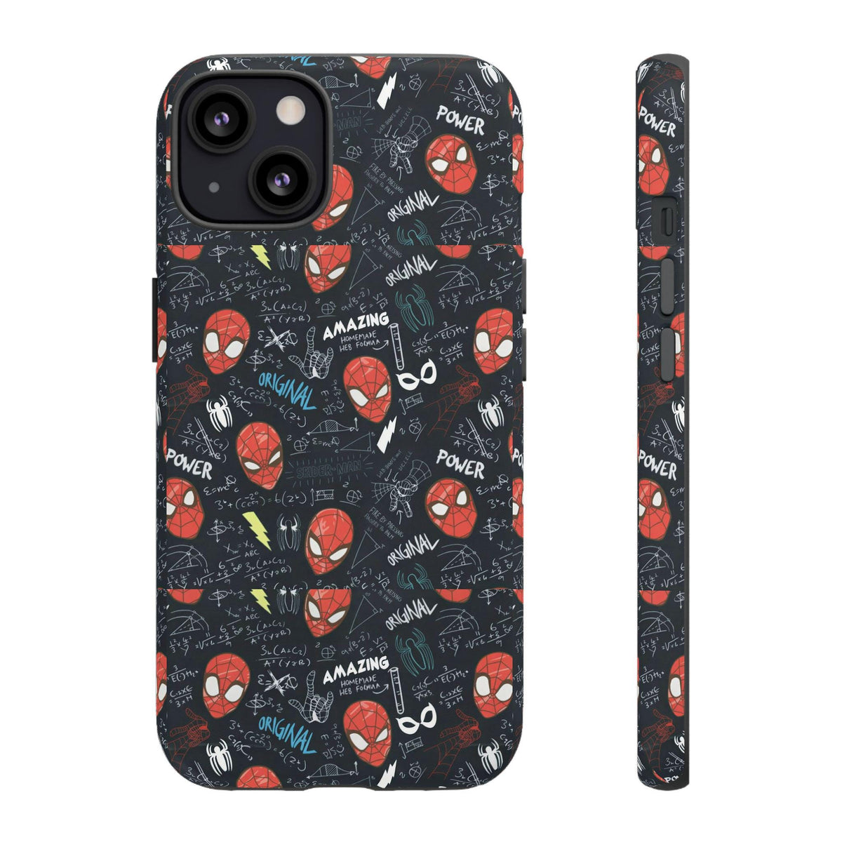 Custom Spider Phone Case: Polycarbonate TPU Protection (Matte/Glossy)