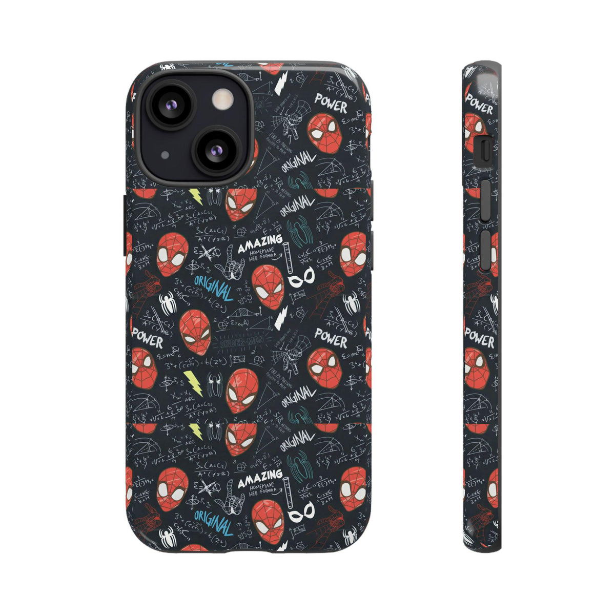 Custom Spider Phone Case: Polycarbonate TPU Protection (Matte/Glossy)