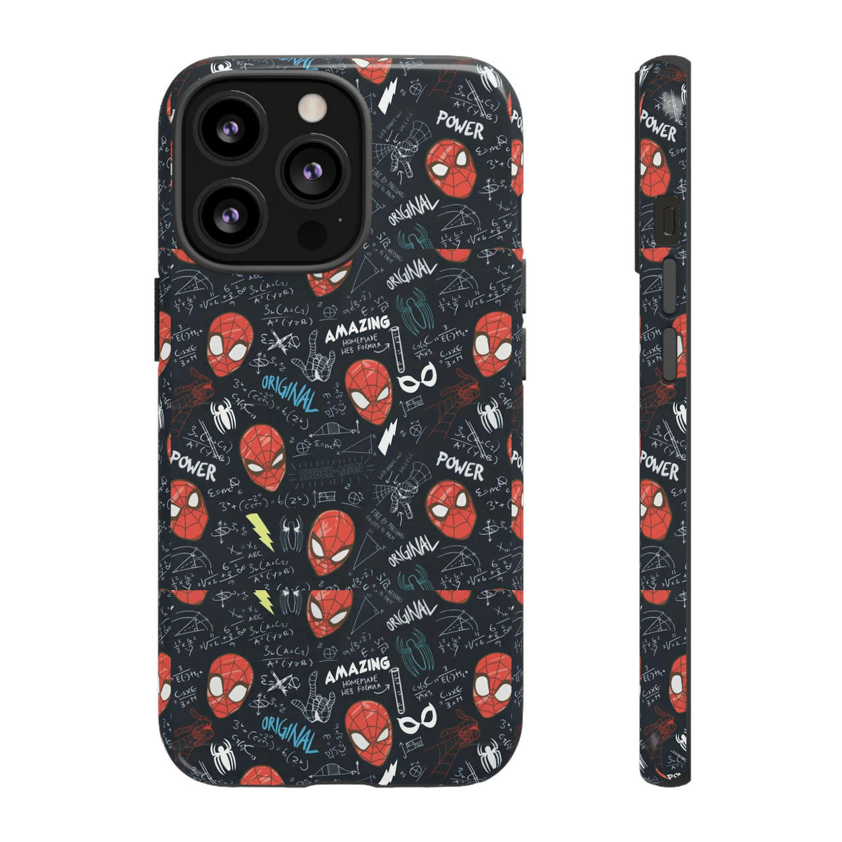 Custom Spider Phone Case: Polycarbonate TPU Protection (Matte/Glossy)