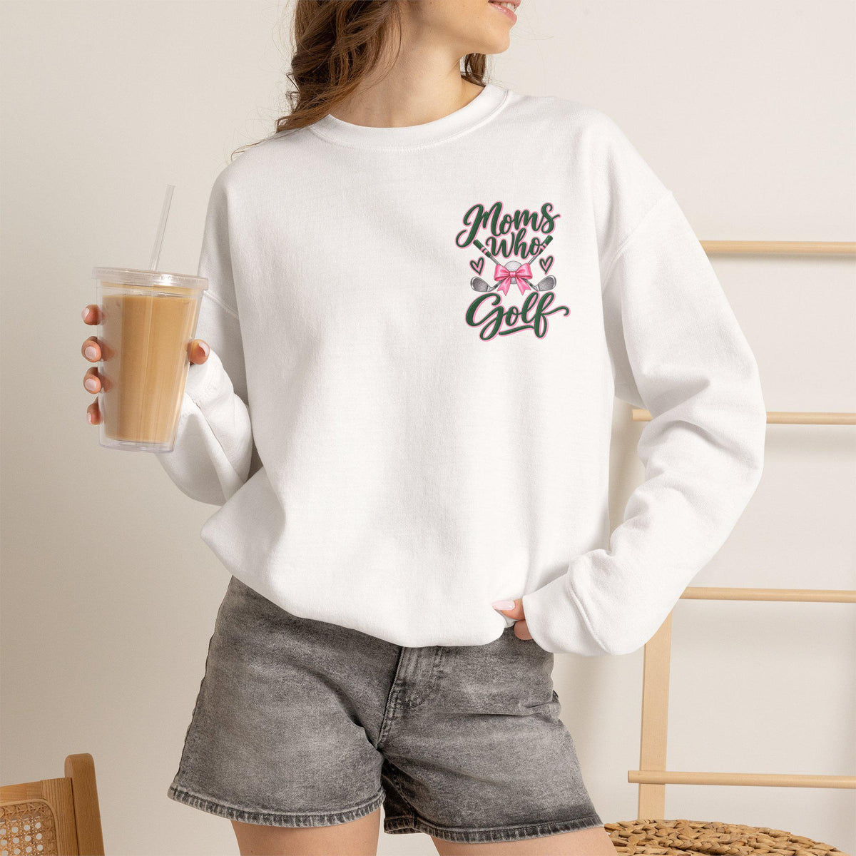 Moms who Golf Crewneck
