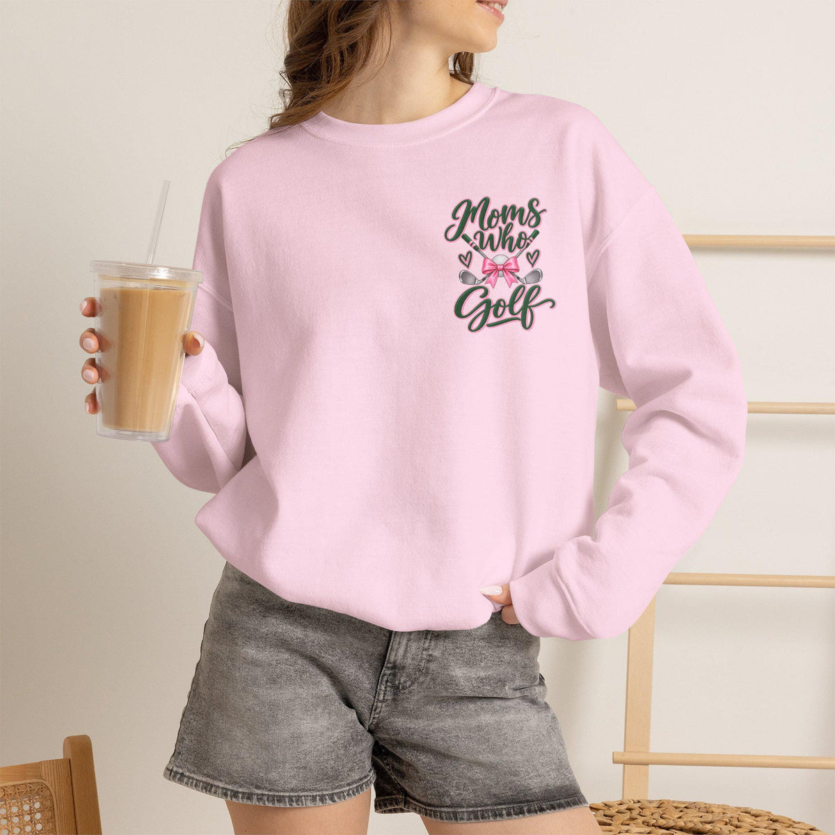 Moms who Golf Crewneck