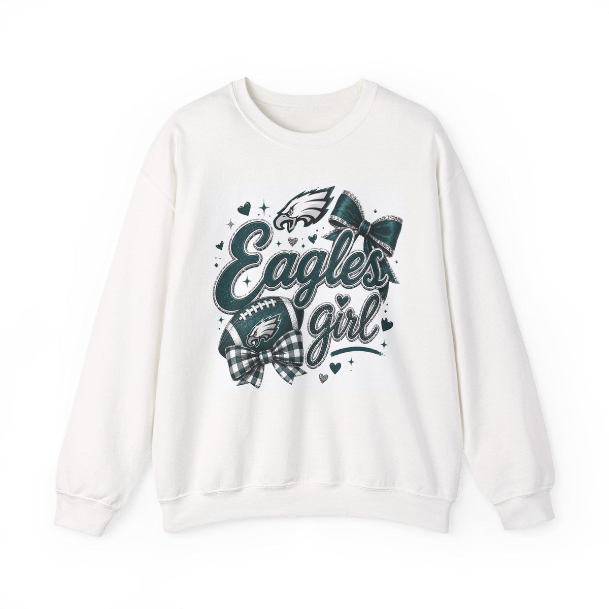 Football Sports Themed Crewneck Sweatshirt