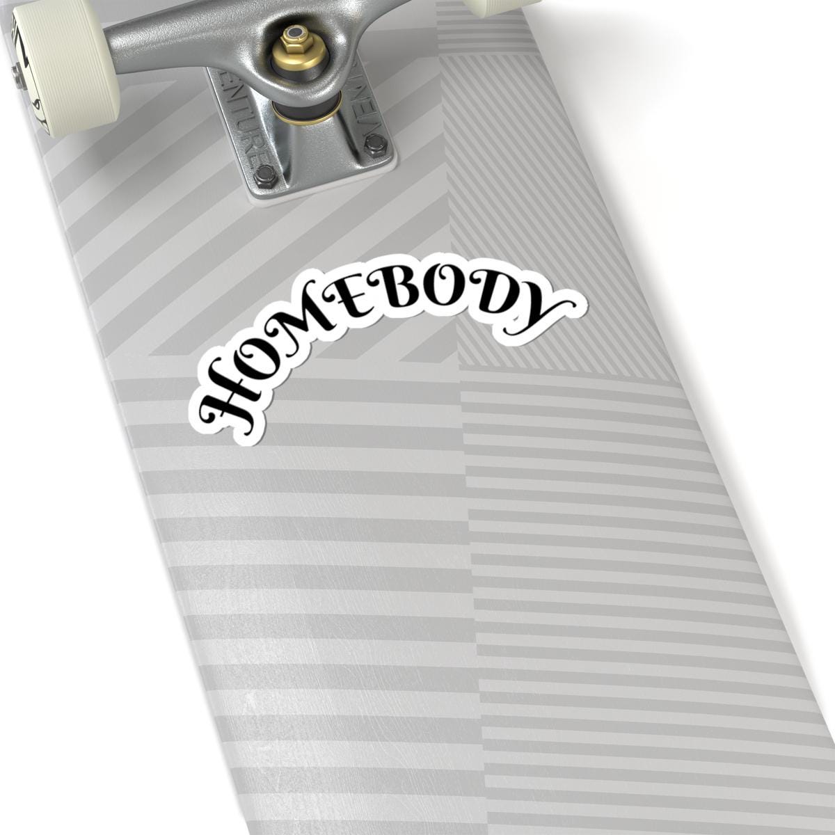Homebody Vinyl Sticker: Kiss-Cut, Durable, Glossy Finish (4 Sizes)