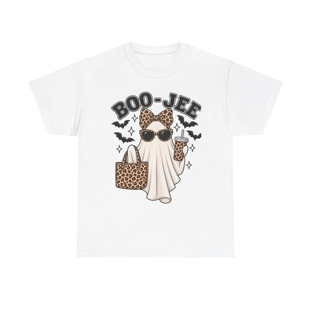Boo-Jee Graphic Leopard T-Shirt
