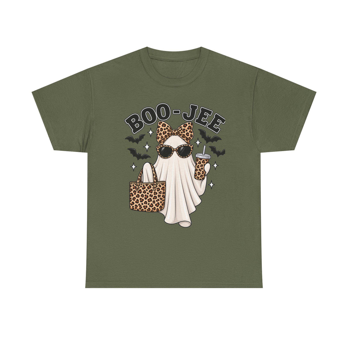 Boo-Jee Graphic Leopard T-Shirt