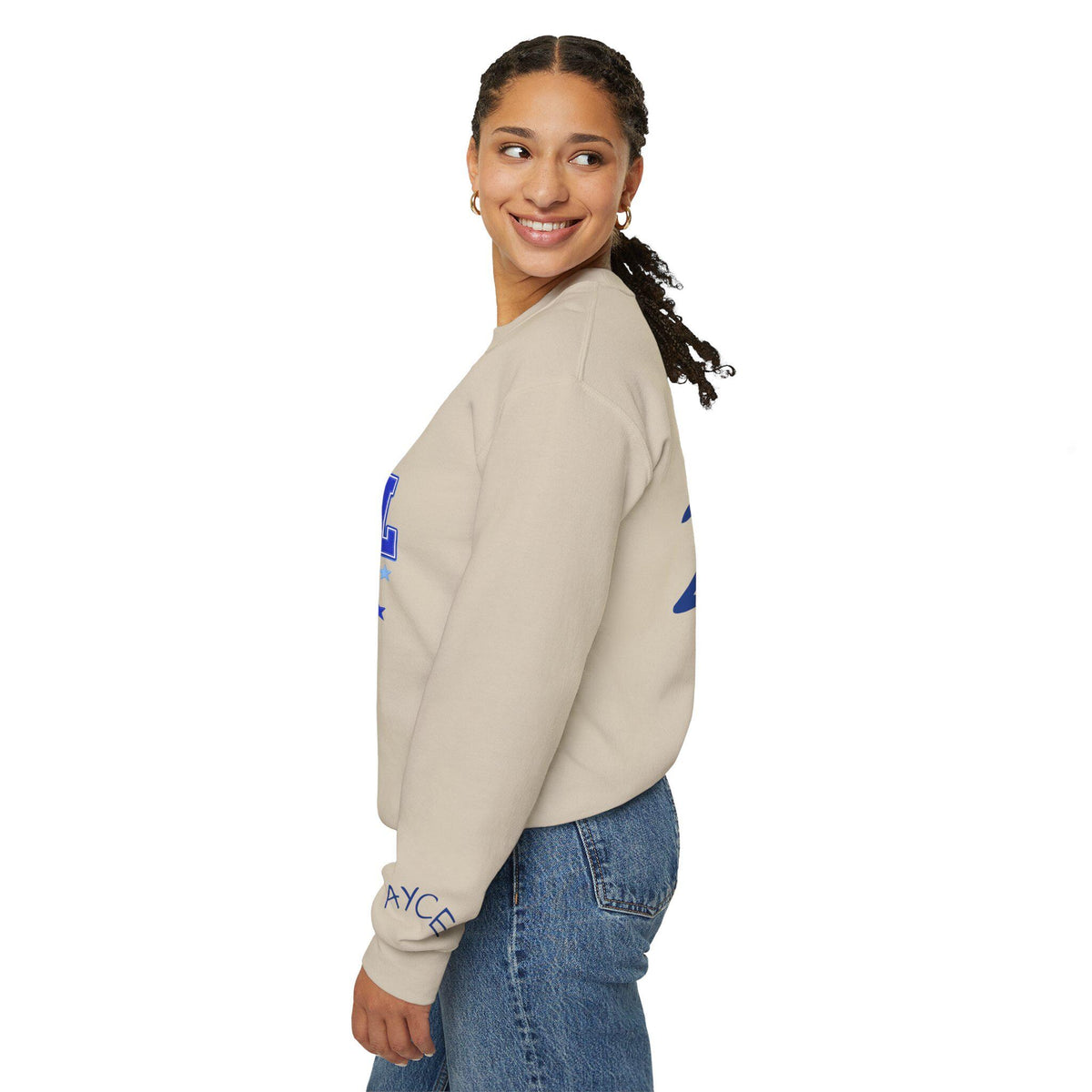 Football Mama Crewneck Sweatshirt
