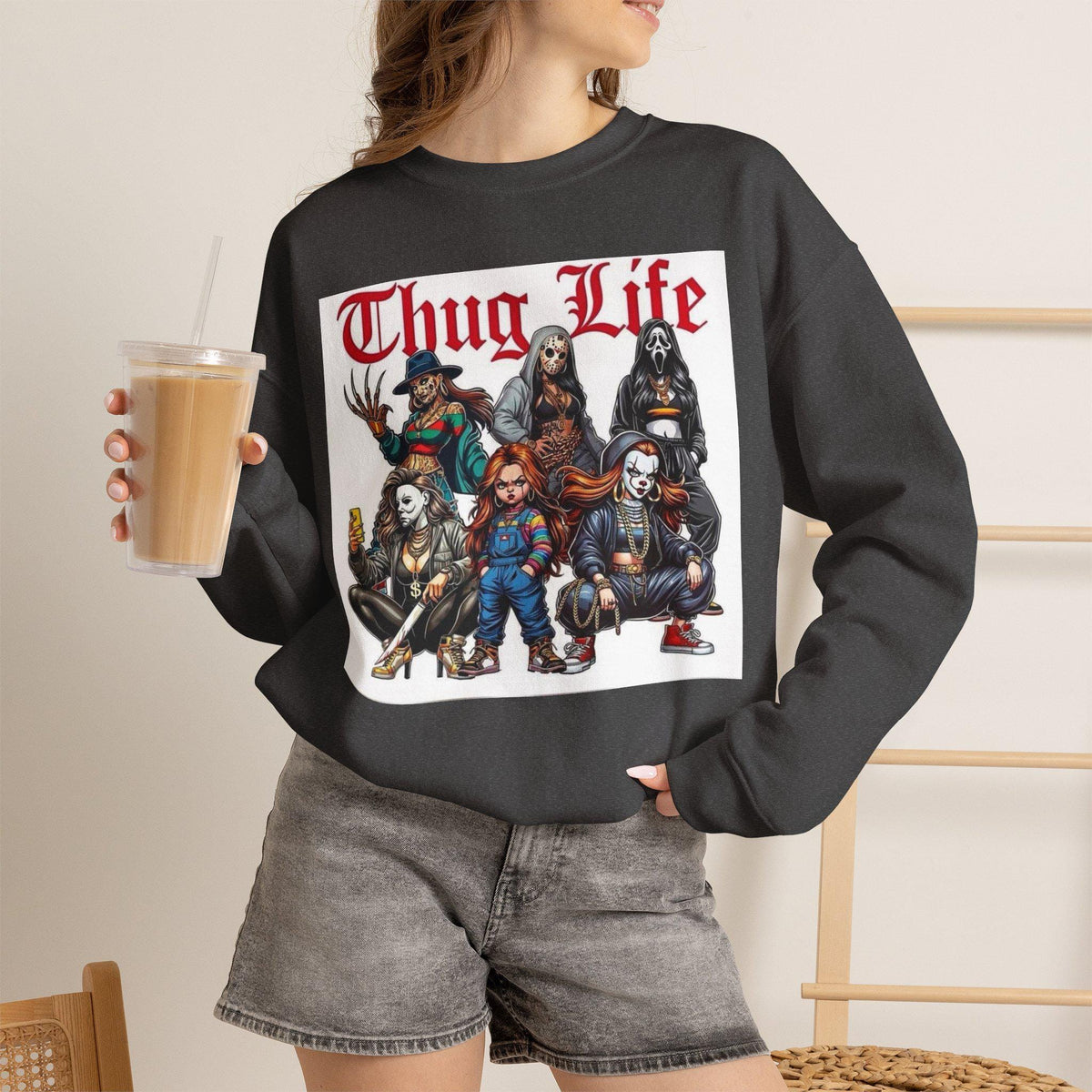 Spooky Themed Crewneck, Spook Sweatshirt
