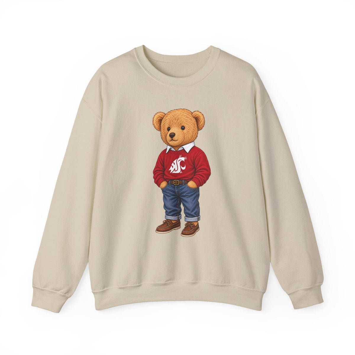 Coug Bear Crewneck