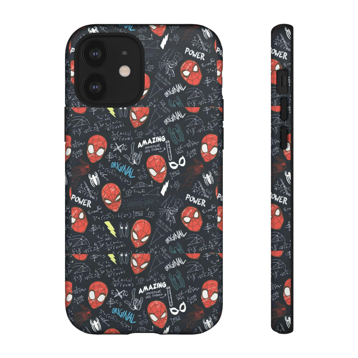 Custom Spider Phone Case: Polycarbonate TPU Protection (Matte/Glossy)