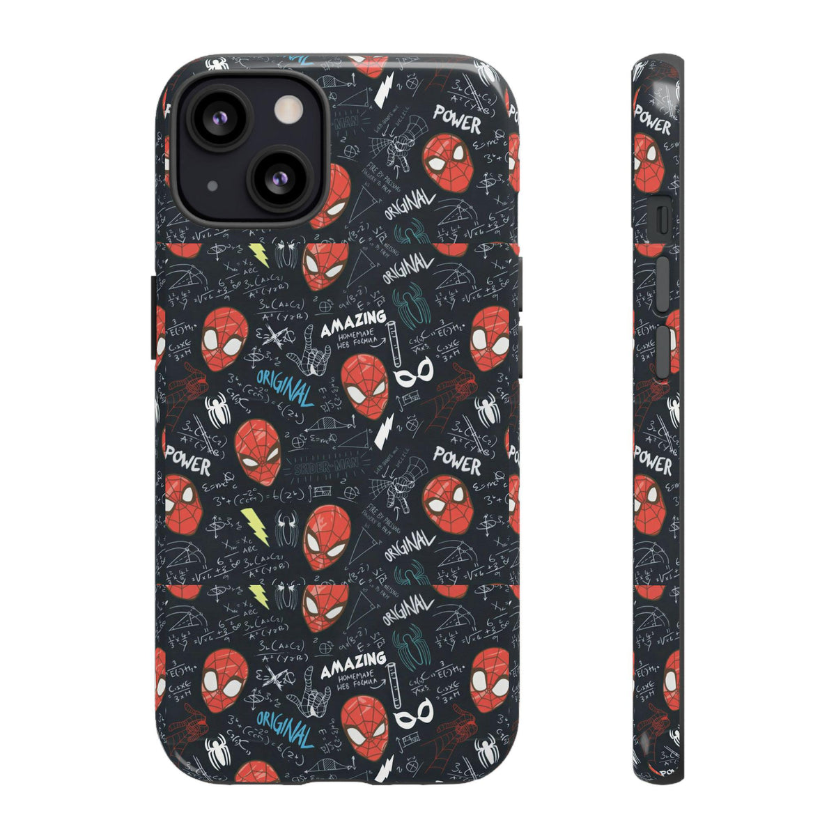 Custom Spider Phone Case: Polycarbonate TPU Protection (Matte/Glossy)