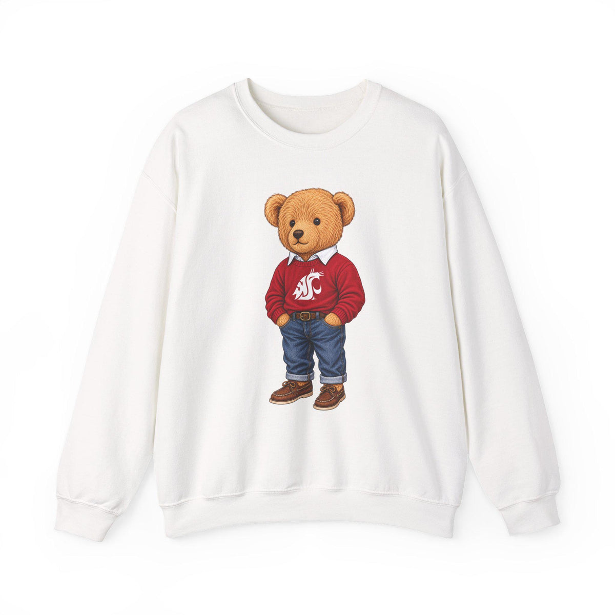 Coug Bear Crewneck