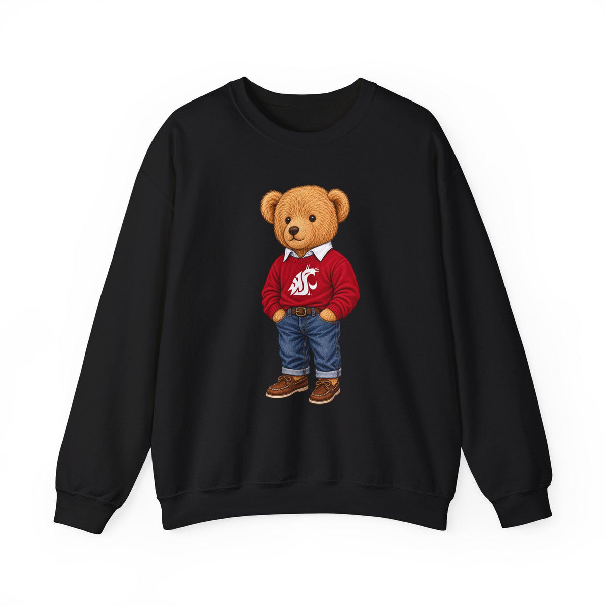 Coug Bear Crewneck