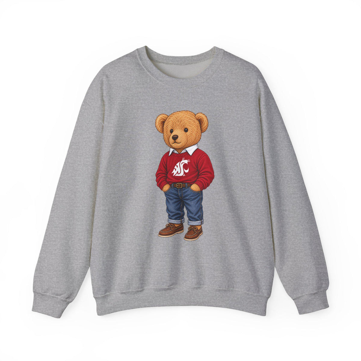 Coug Bear Crewneck