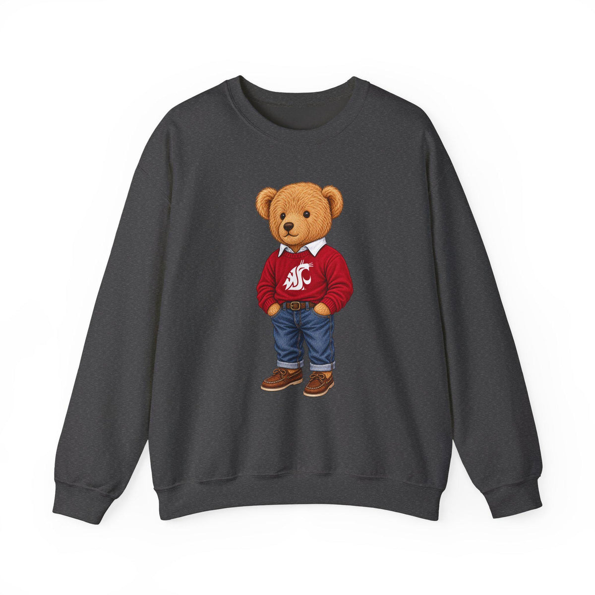Coug Bear Crewneck