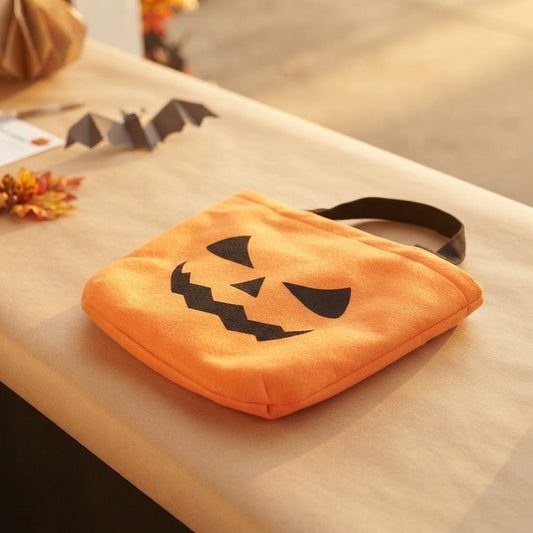 Halloween Pumpkin Tote Bag
