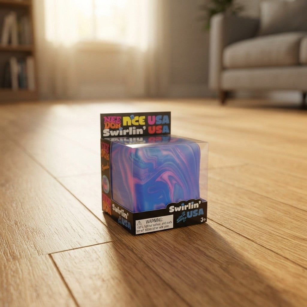 Squishy Sensory Stress Relief Cube