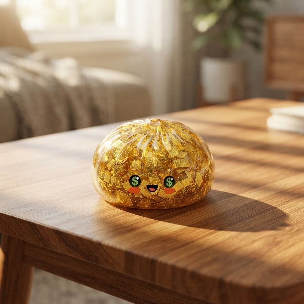 Glitter Dumpling Fidget Toy