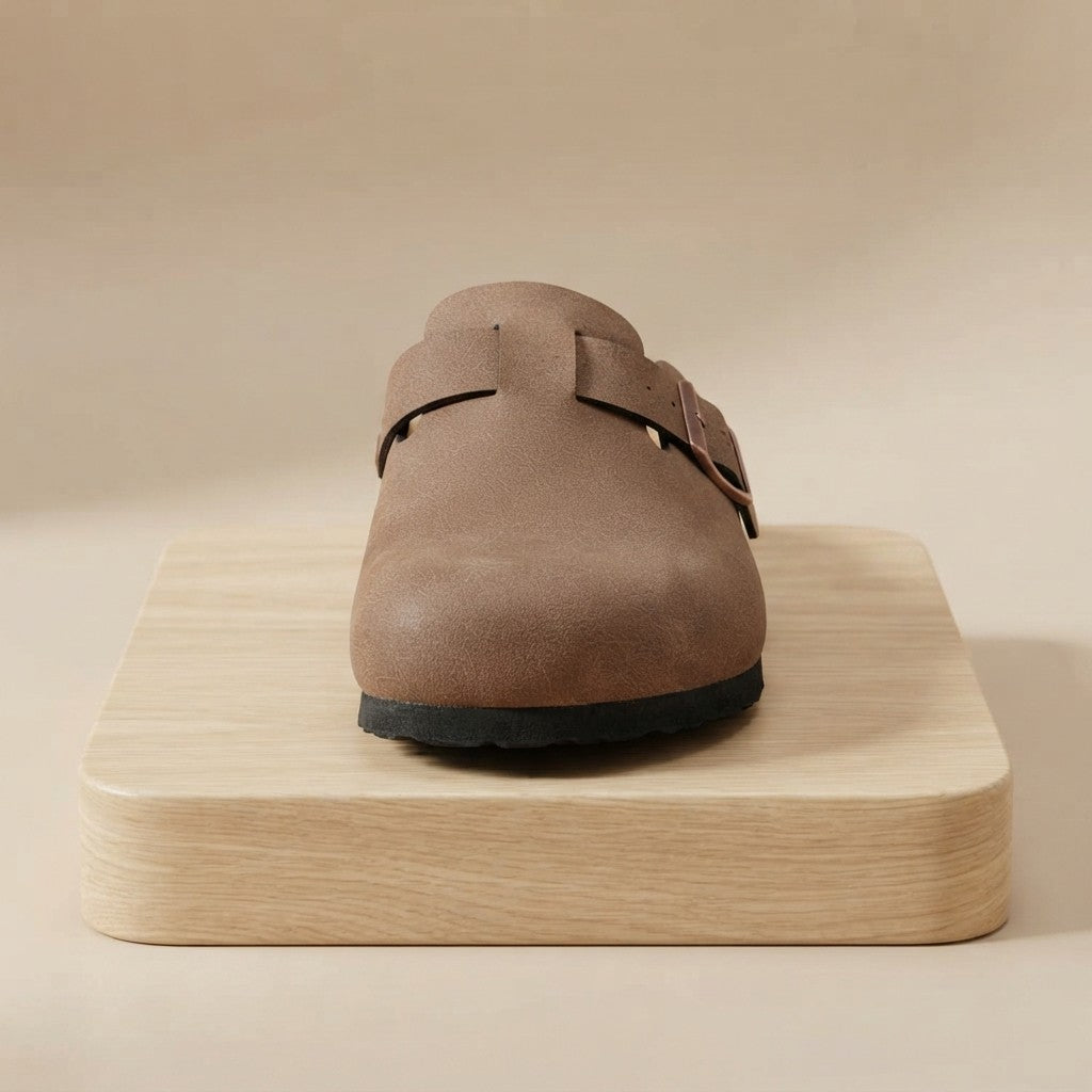 Project Cloud Leather Clogs