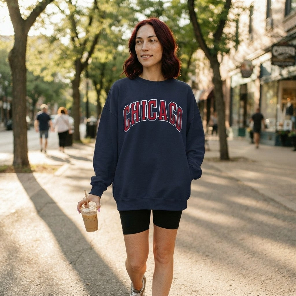 Los Angeles Oversized Crewneck Sweatshirt