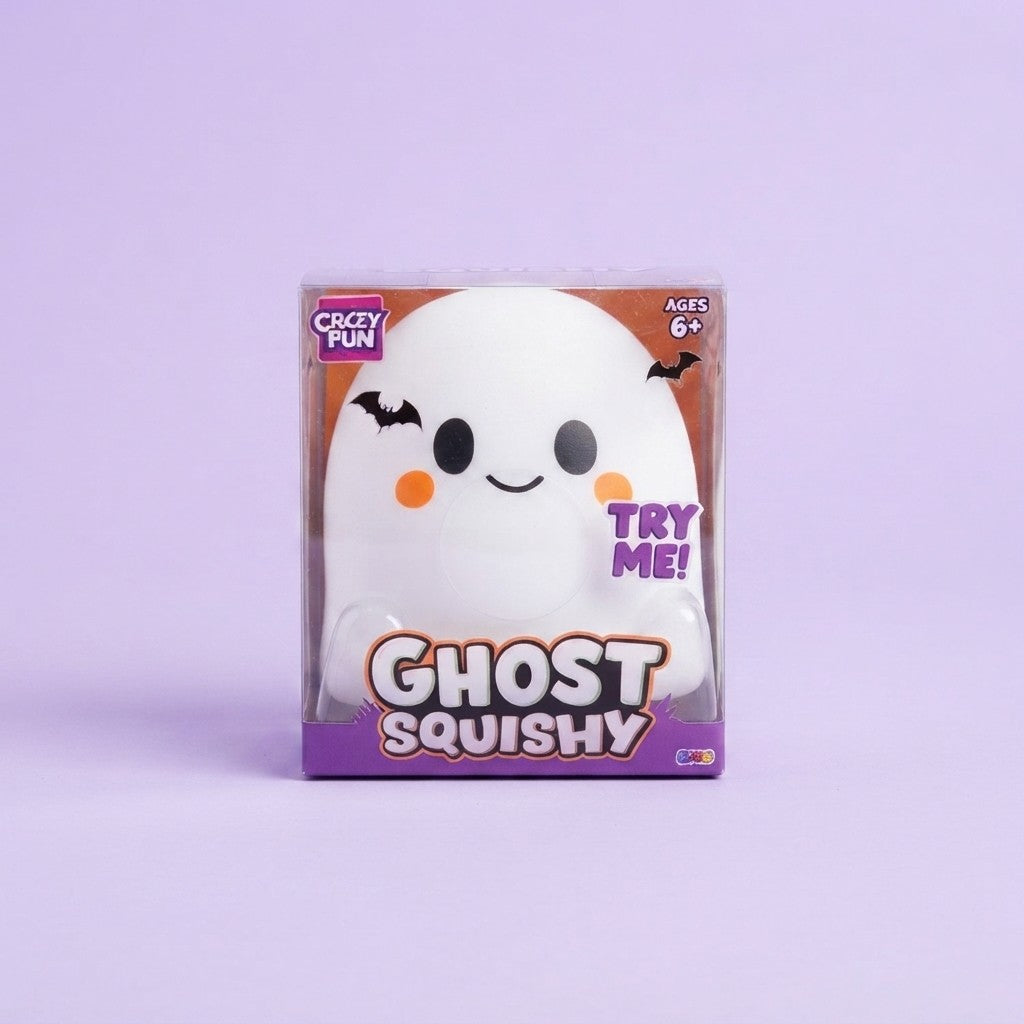 Soft Purple Ghost Squishy Toy