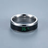 Stainless Steel Couple Mood Ring