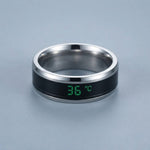 Stainless Steel Couple Mood Ring