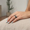 Stainless Steel Couple Mood Ring