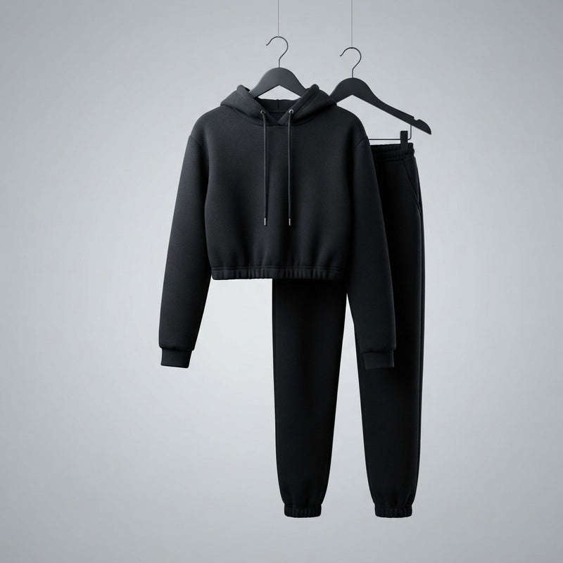Cozy Fleece Sweatsuit Set