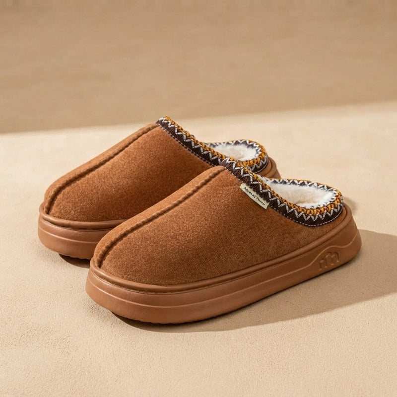 Plush Fur Winter Slipper Boots
