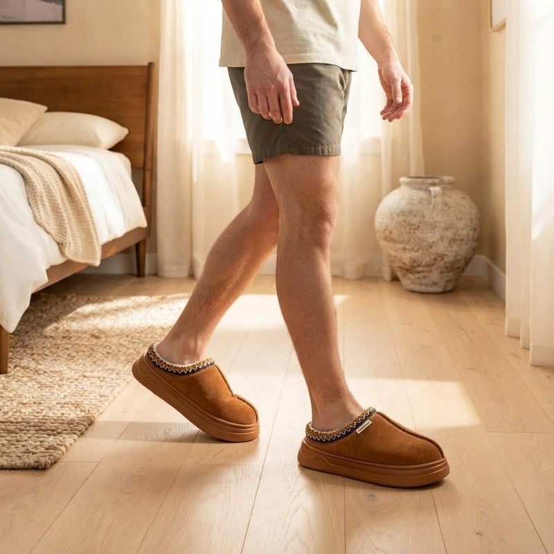 Plush Fur Winter Slipper Boots
