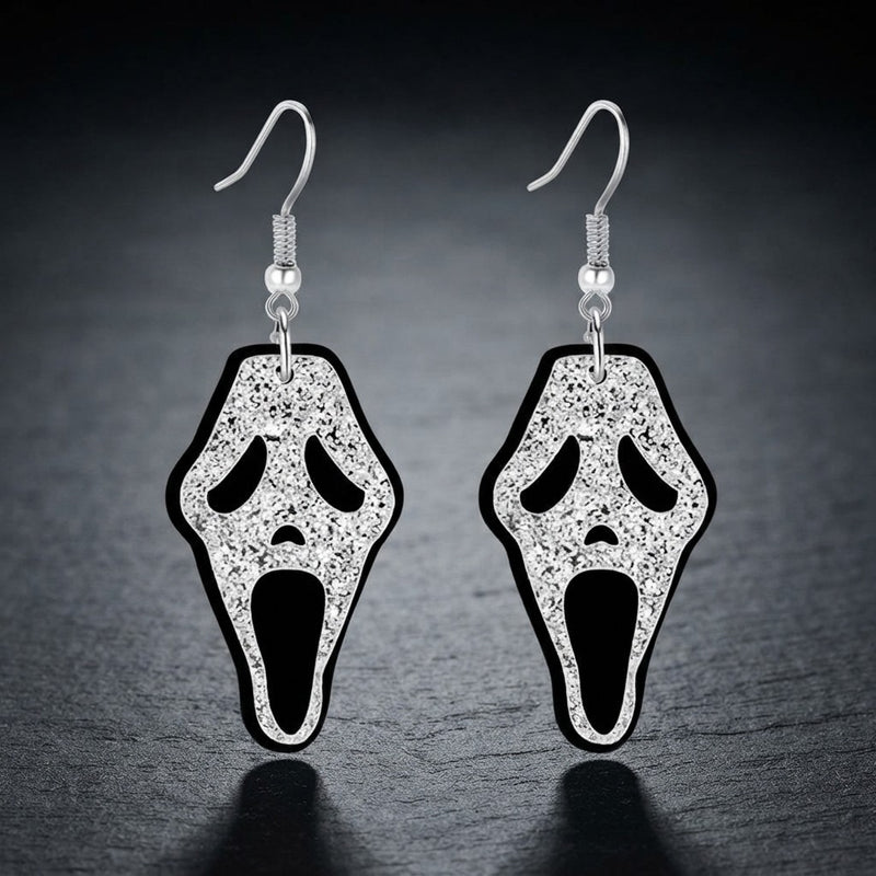Spooky Skeleton Drop Earrings