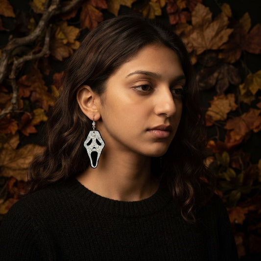 Spooky Skeleton Drop Earrings